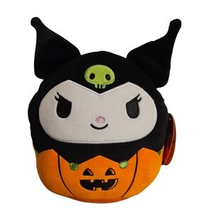 NWT Squishmallow Kuromi Pumpkin 8" Plush